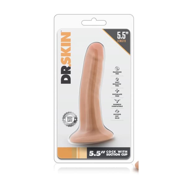 Realistisk dildo Blush Dr Skin PVC Ø 3,2 cm (12,7 cm)