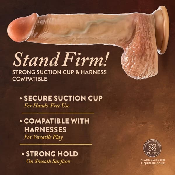 Realistisk dildo Blush Renaissance Raphael Silikon Ø 4,5 cm (17,8 cm)