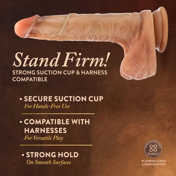 Realistisk dildo Blush Renaissance Davinci Silikon (14 cm)