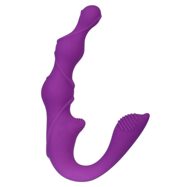 Dubbelvibrator Dual Stimulation Vibe Evolved Come Together Rosa
