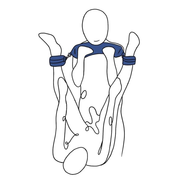 Justerbar Kåbe Bondage Kit Sportsheets Pivot