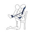 Miniatyrbillede 8 af 11: Justerbar Kåbe Bondage Kit Sportsheets Pivot