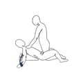 Miniatyrbillede 7 af 11: Justerbar Kåbe Bondage Kit Sportsheets Pivot