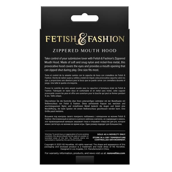 Naamio NS Novelties Fetish & Fashion