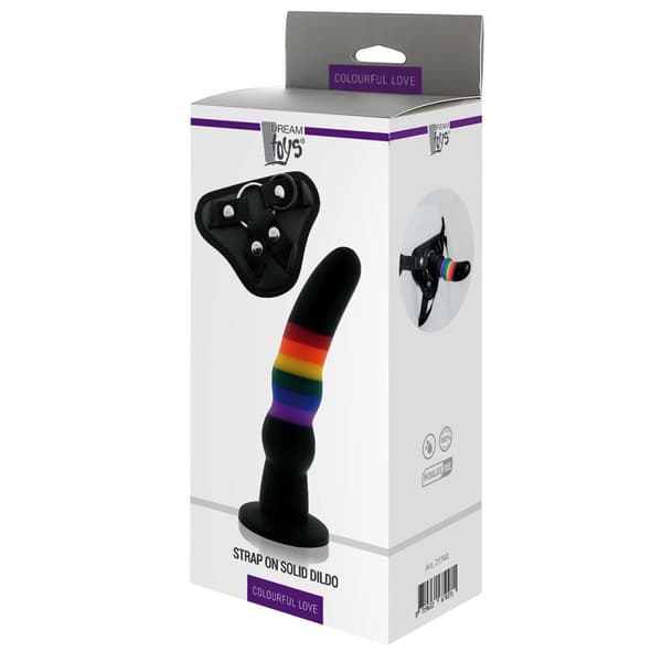 Strap-on dildo Dream Toys Colourful Love