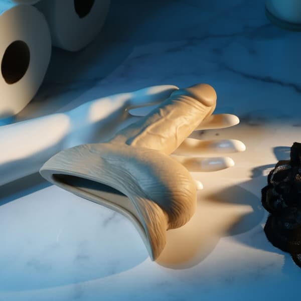 Realistinen dildo Gender X Gender X Silikoni Ø 3,8 cm