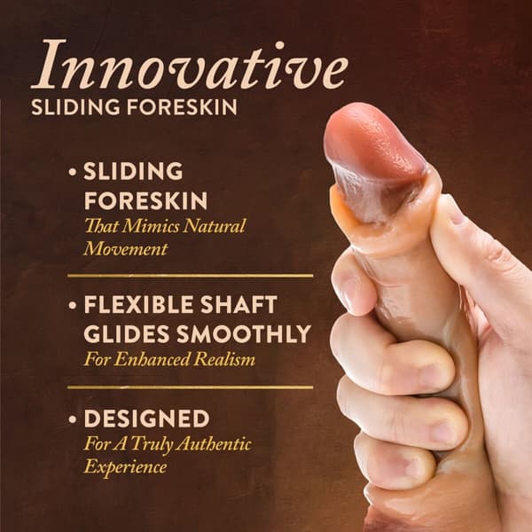 Realistinen dildo Blush Renaissance Davinci Silikoni (14 cm)