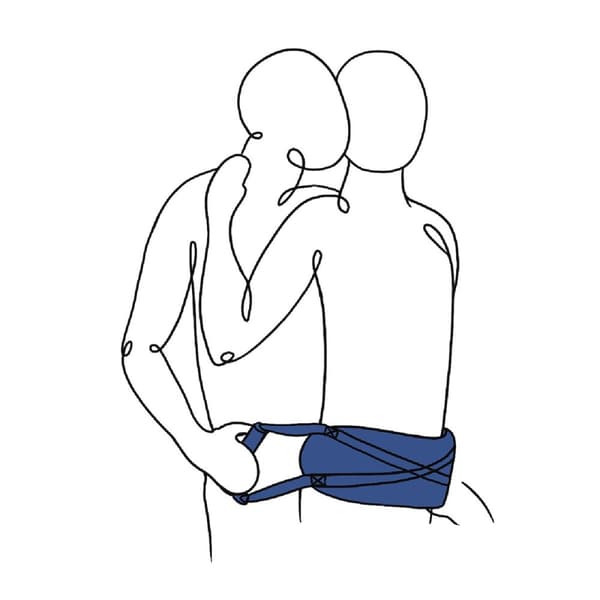 Säädettävä köysibondagesetti Sportsheets Pivot