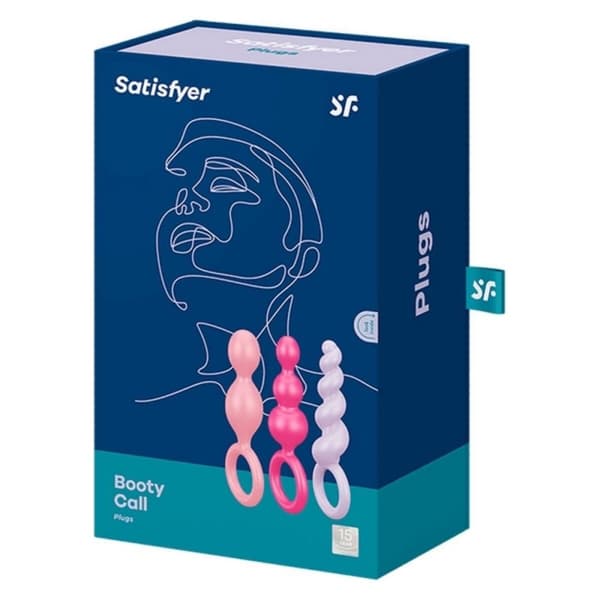 Lustask Large Pleasure Kit Satisfyer Booty Call Multicolour