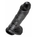 Miniatyrbillede 1 af 5: Dildo Pipedream King Cock Sort