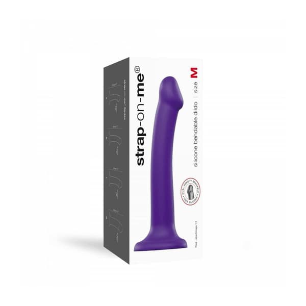 Masturbator Strap-on-me  Semi-Realistic Dual Density Silikone Lilla