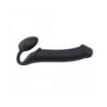 Miniatyrbillede 1 af 4: Dildo Strap-on-me Semi-Realistic Sort XL