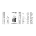 Miniatyrbild 7 av 8: Patronvibrator Virgite Purpur
