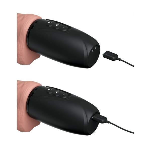 Realistisk dildo Pipedream King Cock Plus ABS TPE Ø 3,6 cm