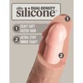 Miniatyrbild 3 av 11: Strap-on dildo Pipedream King Cock Elite