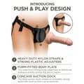 Miniatyrbild 6 av 11: Strap-on dildo Pipedream King Cock Elite