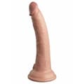 Miniatyrbild 4 av 7: Realistisk dildo Pipedream - King Cock Silikon Naturell