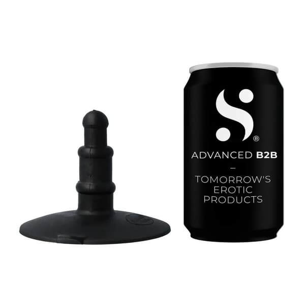 Analplugg Virgite Svart