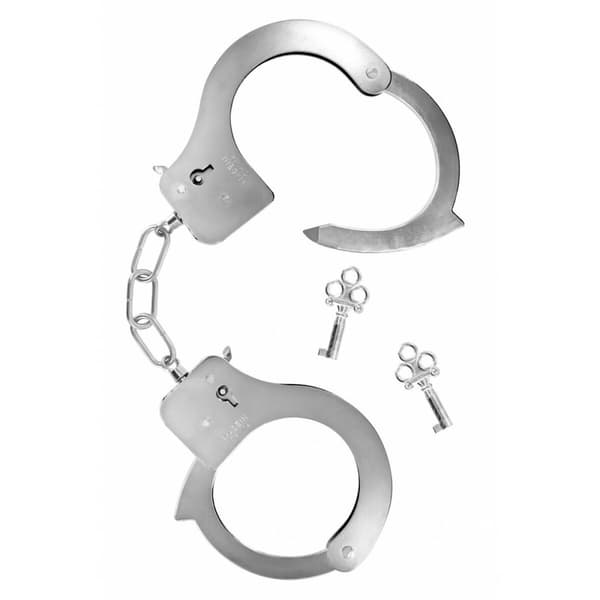 Hog Bind & Hjern Sæt Fetish Tentation Sølvfarvet