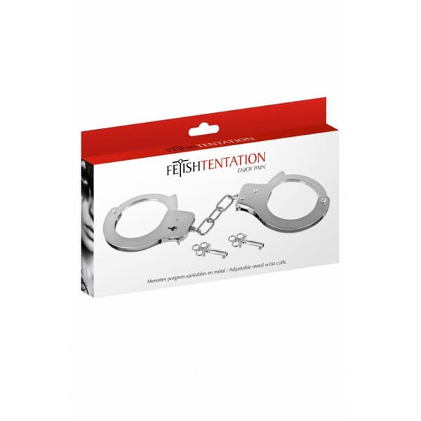 Hog Bind & Hjern Sæt Fetish Tentation Sølvfarvet