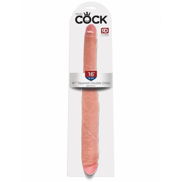 Smekningsapparat Double Penetration Pipedream King Cock Naturell