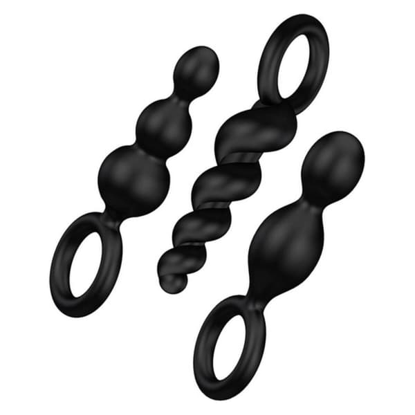 Large- seksisetti Satisfyer Booty Call Silikoni
