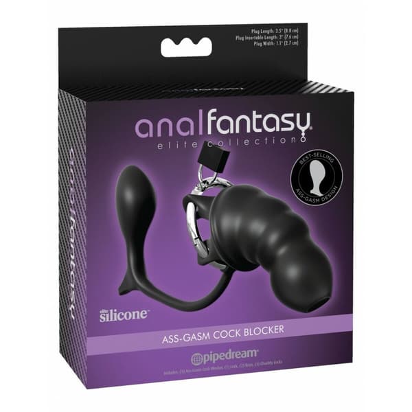Penisring Pipedream Anal Fantasy Elite Svart