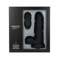Miniatyrbild 3 av 6: Realistisk dildo Virgite R12 Svart 14,4 cm
