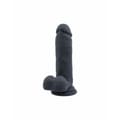 Miniatyrbild 2 av 6: Realistisk dildo Virgite R12 Svart 14,4 cm