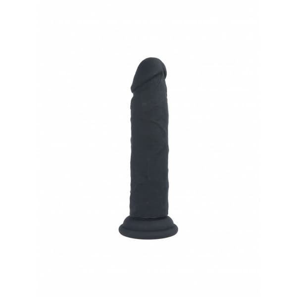 Realistisk dildo Virgite R15 Svart 16,5 cm
