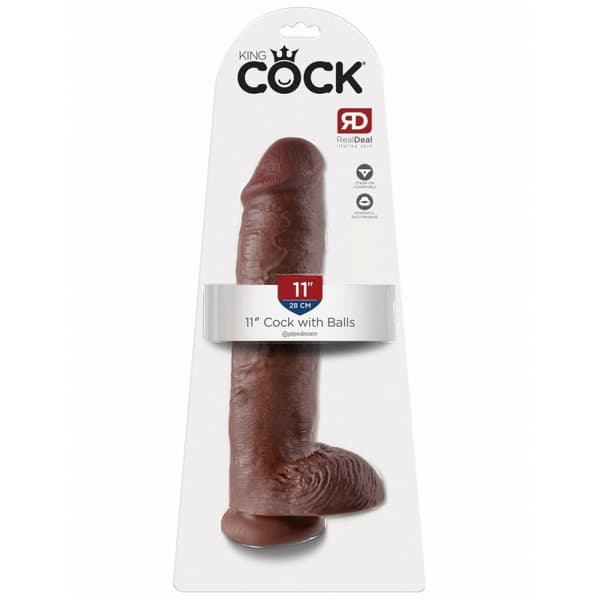 Realistisk dildo Pipedream King Cock PVC