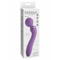Miniatyrbild 2 av 5: Massagemedel Pipedream Duo Wand Purpur