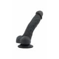 Pikkukuva 1 / 6: Realistinen dildo Virgite R33 Musta 18,5 cm