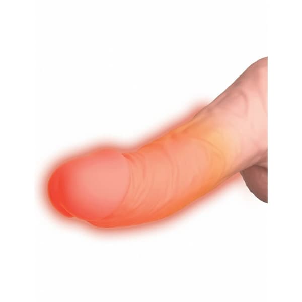 Realistinen dildo Pipedream - King Cock Luonnollinen