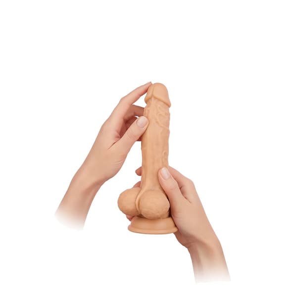 Realistinen dildo FemmeFunn Vortex Silikoni ABS Ø 3,8 cm