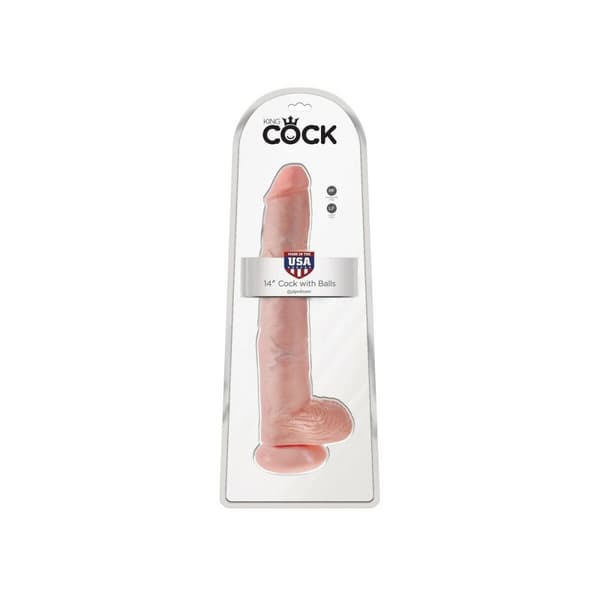 Realistisk dildo Pipedream King Cock PVC