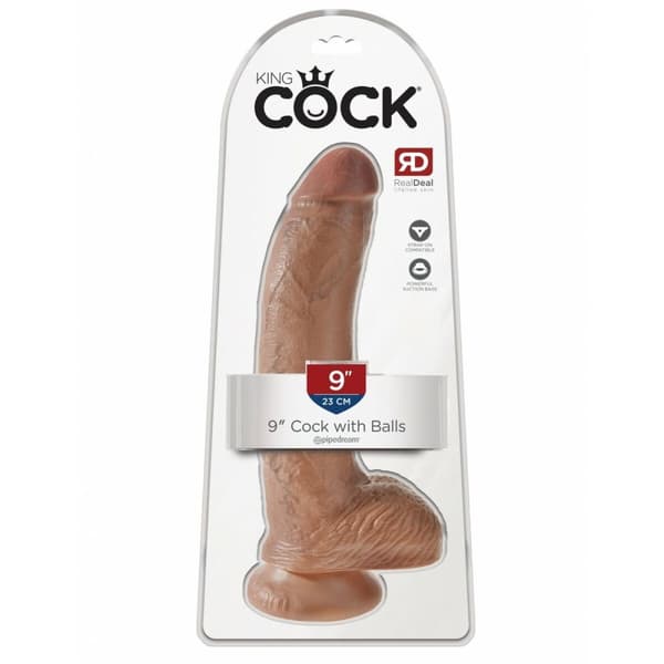 Realistisk dildo Pipedream King Cock PVC
