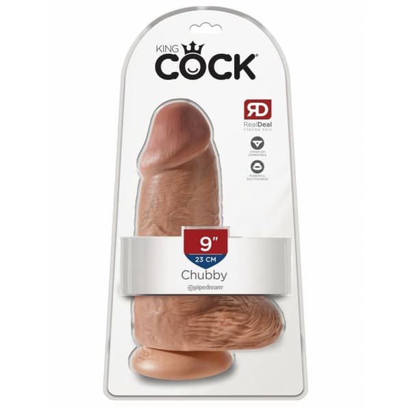 Realistisk dildo Pipedream King Cock PVC Ø 7,6 cm