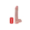 Miniatyrbild 4 av 4: Realistisk dildo Pipedream King Cock PVC