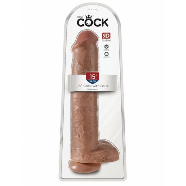 Realistisk dildo Pipedream King Cock PVC