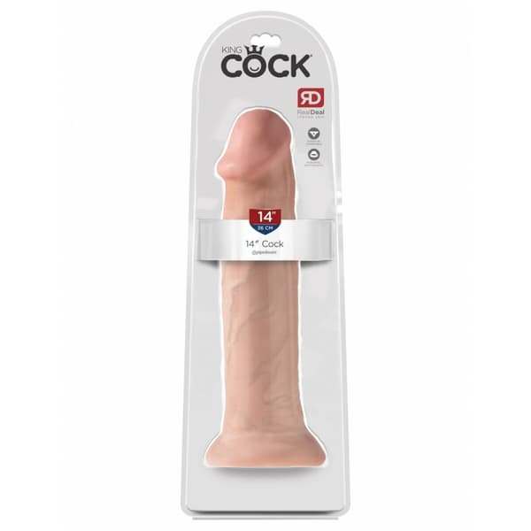 Realistisk dildo Pipedream King Cock PVC