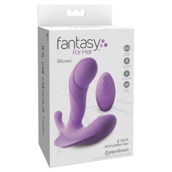 G-spotvibrator Pipedream Fantasy for her Purpur