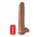 Pikkukuva 3 / 5: Realistinen dildo Pipedream King Cock PVC