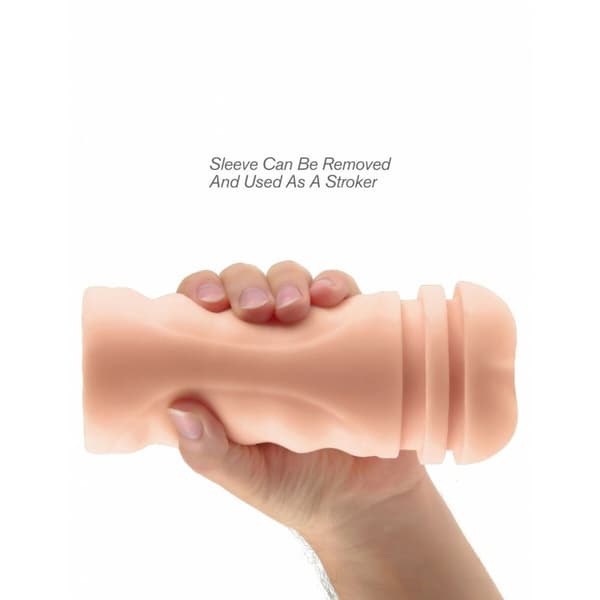 Endurance Jack Ass Pipedream PDX EXTREME MEGA GRIP VIBRATING STROKER Monivärinen