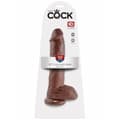 Miniatyrbillede 2 af 5: Realistisk Dildo Pipedream King Cock PVC Ø 5,1 cm