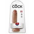 Miniatyrbillede 2 af 5: Realistisk Dildo Pipedream King Cock PVC Ø 4,6 cm