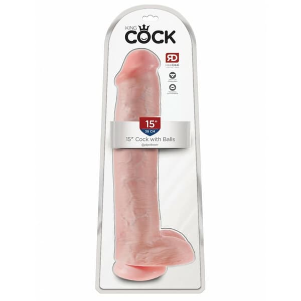 Realistisk Dildo Pipedream King Cock PVC