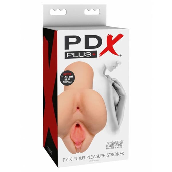 Udholdenhed Jack Ass Pipedream PDX PLUS PICK YOUR PLEASURE STROKER LIGHT Kød