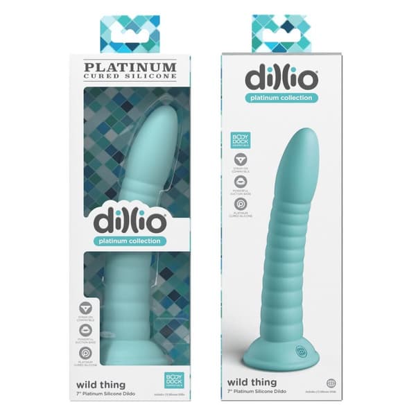Dildo Pipedream Dillio Platinum Grön