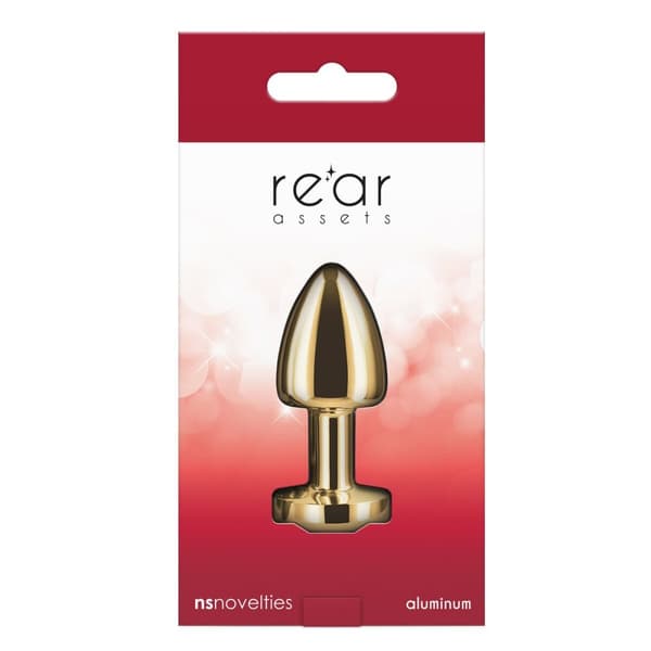 Analplugg NS Novelties Rear Assets Gyllene (5 cm)